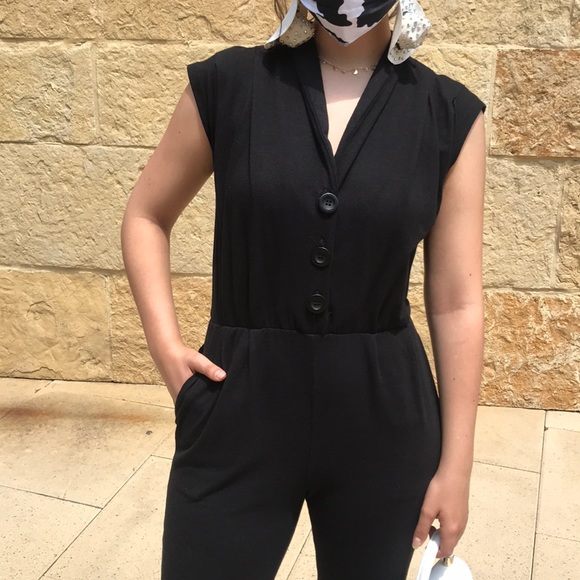 Nooworks Pants - Nooworks Black Magic Jumpsuit